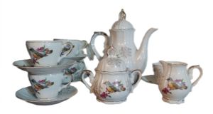 Juego De Te Musical Vintage Porcelana Japonesa 5 Tazas Mas 3 Piezas. Musical Precio 1090